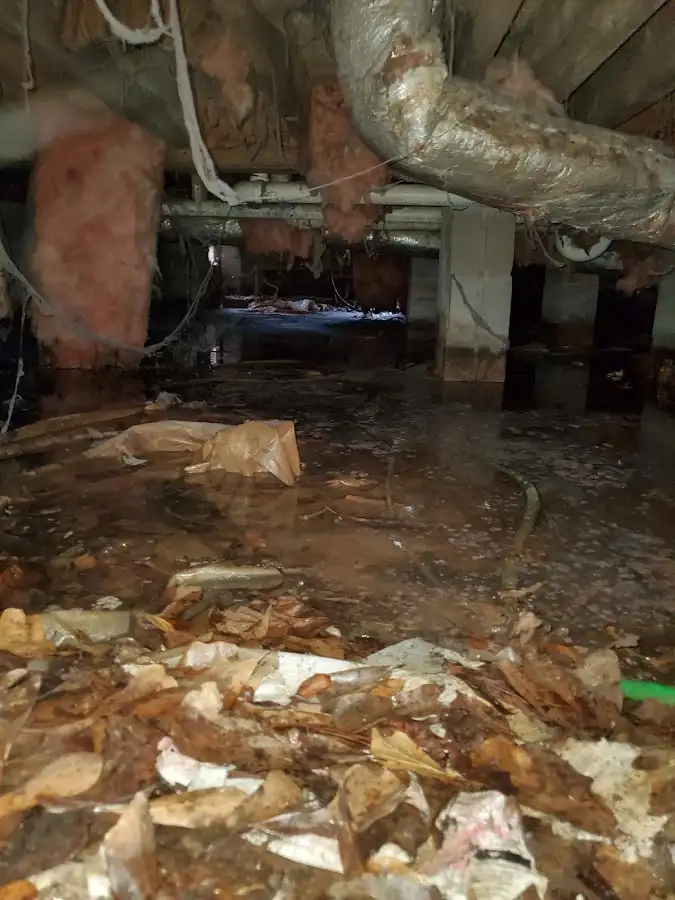 Crawl space flood assessment for Leak Detection & Repair in La Grande