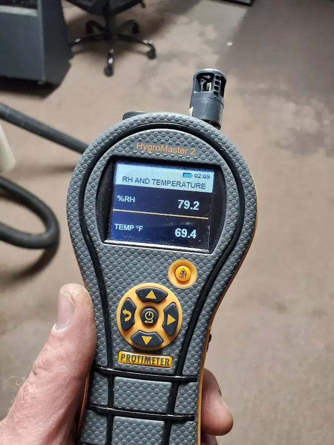 Moisture meter humidity assessment for Fire & Smoke Damage Restoration in La Grande